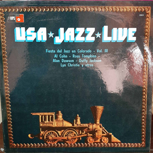 Vinilo Usa Jazz Live Fiesta Del Jazz En Colorado Vol 3 J1