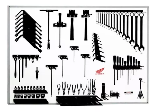 Painel Completo C/ Ferramentas Convencionais - Moto - Galmar