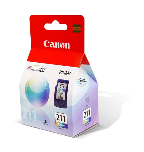Cartucho Canon Color Cl-211 Ip2702 Mp230 Mx360 2976b017aa