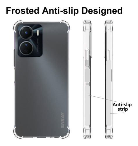 Imagen 2 de 6 de Funda A Prueba De Golpes Enkay Para Vivo Y16 4g