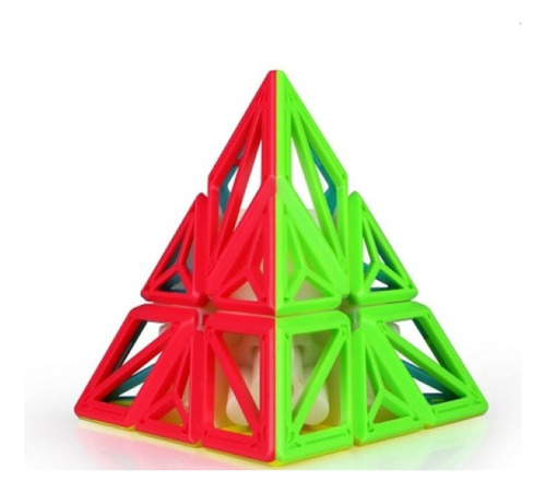 Pyraminx 3x3 Adn Cubo Rubik Textura Unica Dna Qiyi Speed 