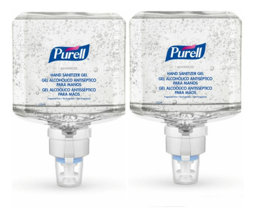 Purell Es8 Gel Antibacterial Para Manos C/2 Pz (7763-02) Fragancia Neutra