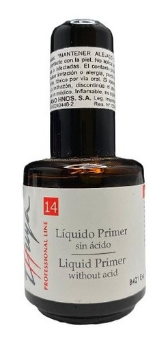 Thuya Primer Para Uñas Gel  Porcelana Con Pincel Manos Pies