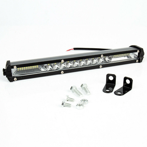 Neblinero Led Barra Slim  Blanco 28cm 102w Auto/camioneta/