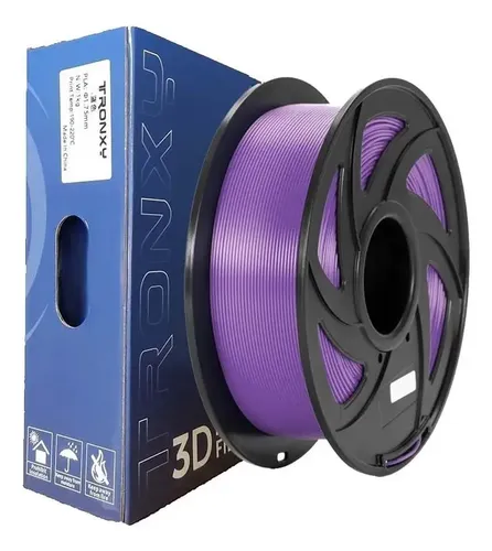 Filamento 3D Pla Tronxy De 1.75Mm Y 1Kg Morado