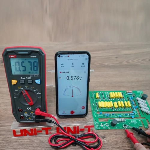 Multímetro Digital Uni-t Ut60bt Con Bluetooth 1000 V Ac Dc