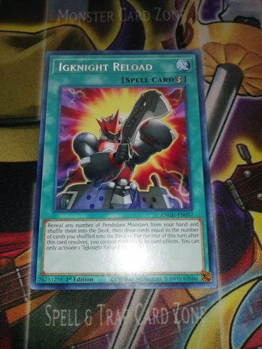 Igknight Reload Yu-gi-oh! Original Konami