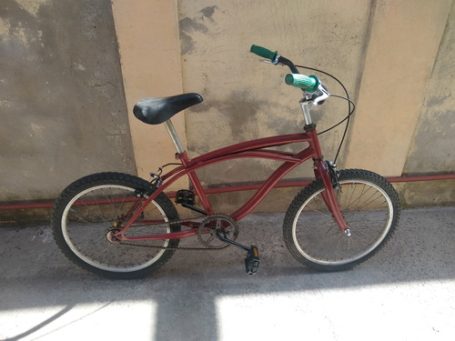 Bicicleta Rod 20, Rojo Con Frenos, Buen Estado