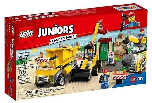 Lego Juniors 10734 Lego City: Obra De Demolición
