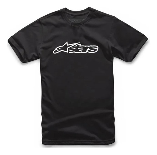 Remera Casual Alpinestars Blaze Tee Negra Motocross Juri Atv