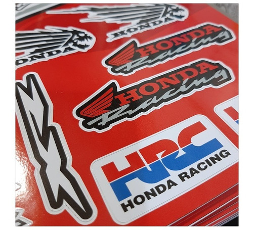 Calcos Stickers Troquelados Honda Moto X 3 Planchas
