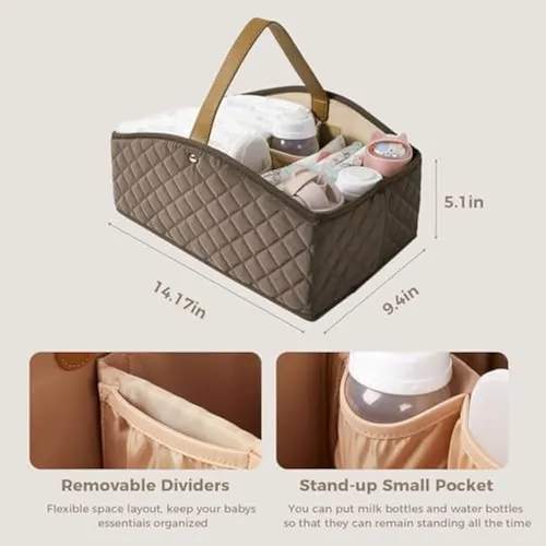 I Ihayner Baby Diaper Caddy Organizer Baby Room