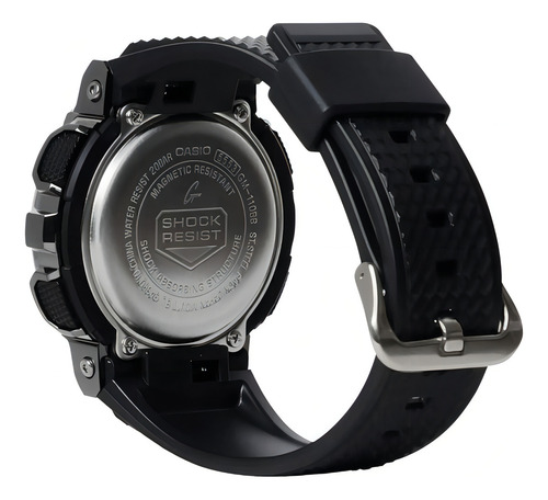 Reloj Casio G-shock Gm-110bb-1acr Color Del Fondo Negro Color De La Correa Negro Color Del Bisel Negro