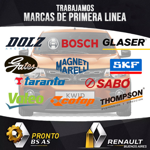 Ruleman Maza Rueda Trasera Renault Laguna 5 Bulones C/abs