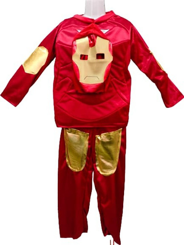 Disfraz De Iron Man Pelicula Marvel Super Héroe Para Niños.