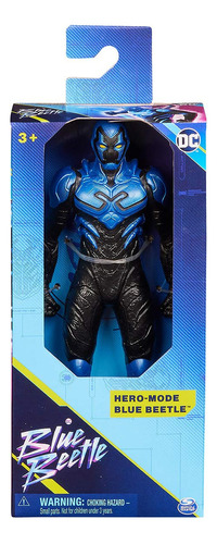 Boneco Besouro Azul / Blue Beetle 15cm Articulado Sunny 3668
