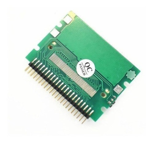 Adaptador De Memorias Compact Flash A Ide 44 Pines Macho Verde