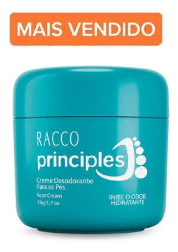 Creme Desodorante para os Pés Principles Racco 50g