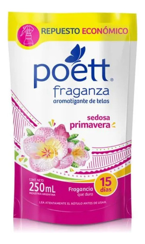 Perfume P/ropa Poett 250c Repuesto Primaver (3723)