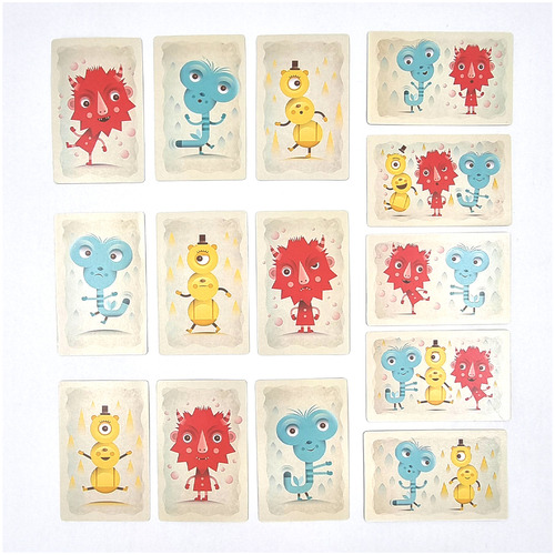 Imagen 3 de 4 de Juego De Mesa Cartas Pim Pam Pum de Maldon