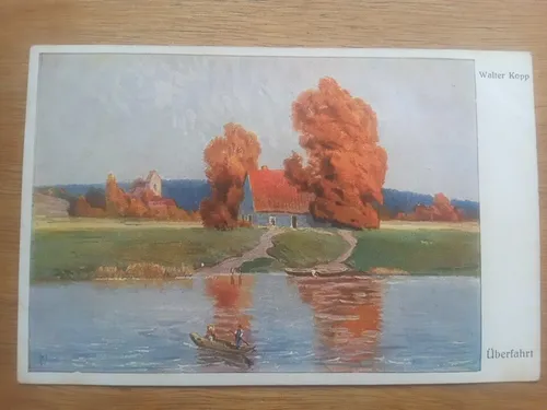 Alemania 10 Postales Pintura Walter Popp Pintor Alemán Arte