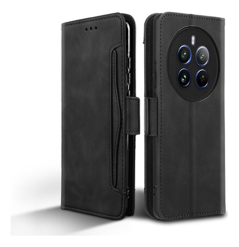 For Realme 12 Pro+ 5g 2 In 1 Combo Pu Wallet Card Slot Case