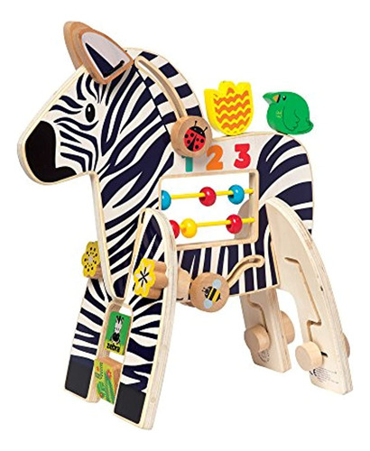 Juguete Manhattan Wooden Safari Activity Toy Para Niños De 1