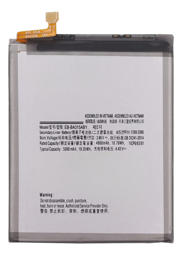 Kit Flex Baterla Para Samsung A31/ A32/ A22 Nova + Duração
