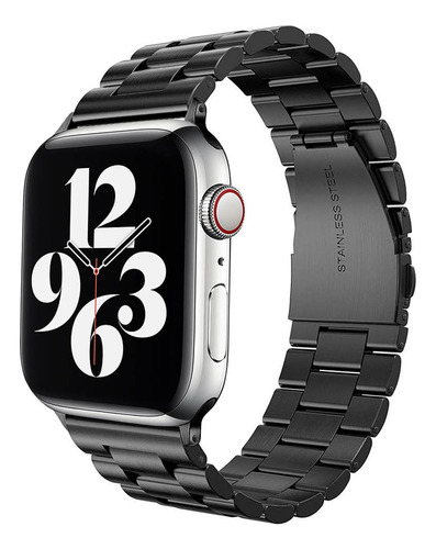 Correa Generica Acero Premium Para Apple Watch 49/45/44mm