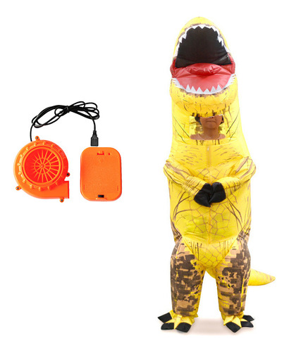 Disfraz Inflable De Dinosaurio For Halloween, Disfraz