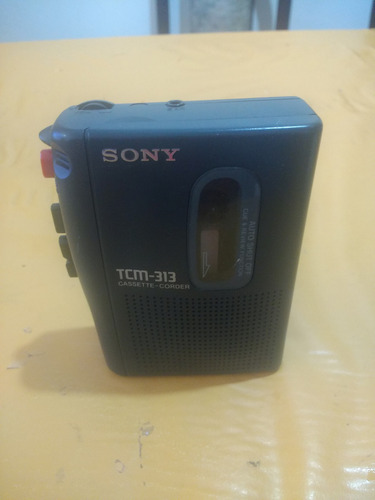 Grabador De Periodista Sony Tcm 313 A Reparar (Usado)