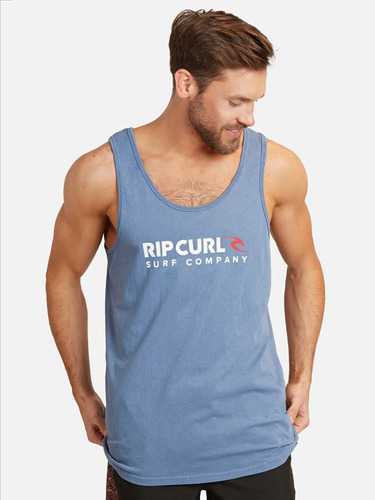 Polera Tidal Threads Azul Hombre Rip Curl