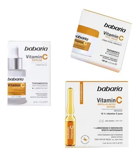 Babaria Vitamina C Kit Crema + Serum+am - mL a $258