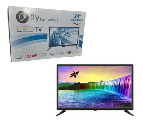 Televisor 24 Pulgadas Led Tv Full Hd 1080p Tdt Marca Fly