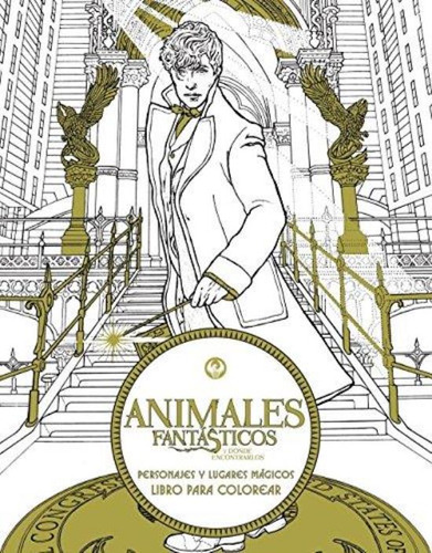 Animales Fantasticos- Libro Para Colorear