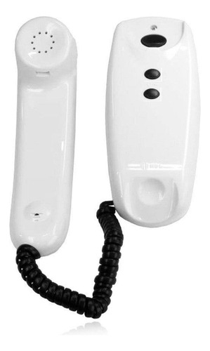 Kit Porteiro Eletrônico Interfone F8 Ntl 110/220 Hdl Prateado