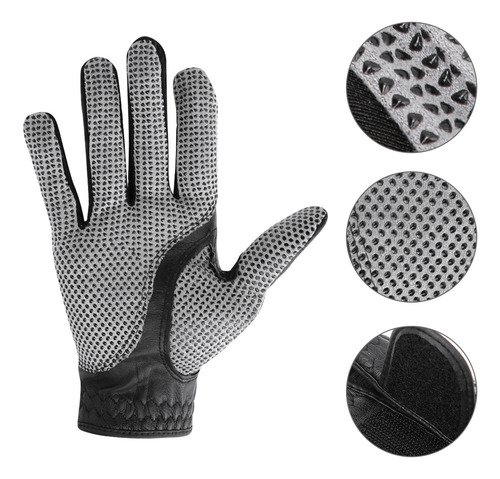 Guantes Para Hombre, 1 Unidad, De Piel De Oveja Artificial N