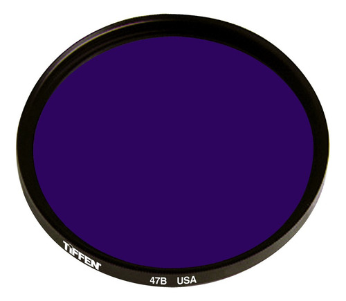 Tiffen 6747b - Filtro 47b (2.638 in), Color Azul