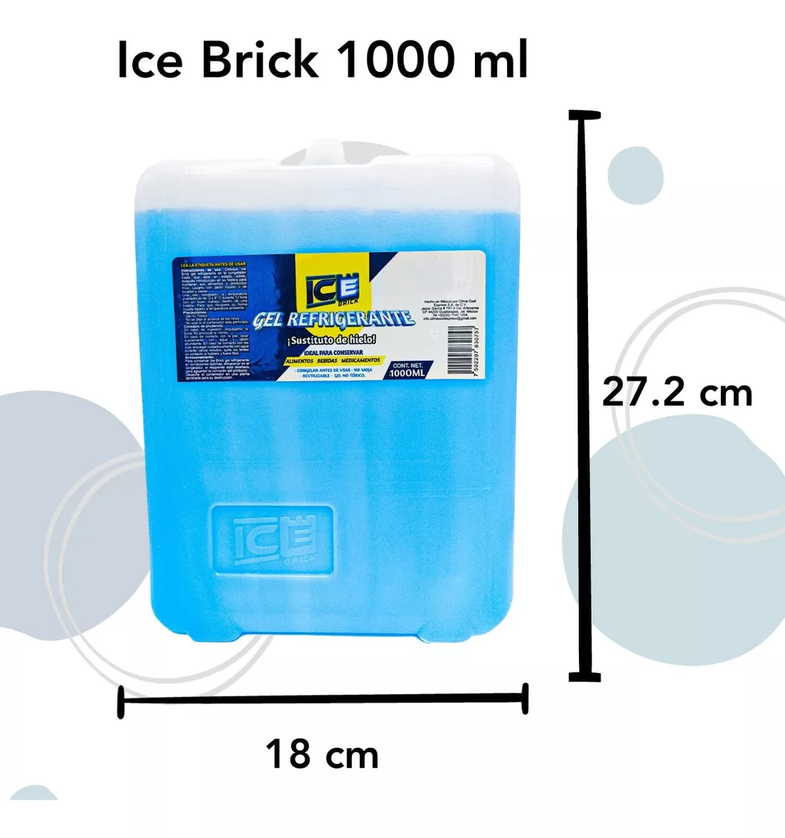 Tercera imagen para búsqueda de gel refrigerante reutilizable