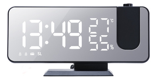 Reloj Despertador Digital Inteligente Con R Adio Led, De L