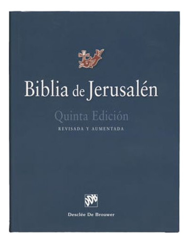 Libro Biblia De Jerusalen Manual Cremallera