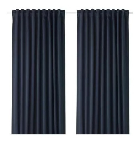 Juego Cortinas Black Out Riel/ Barral Majgull Ikea Suecia Az