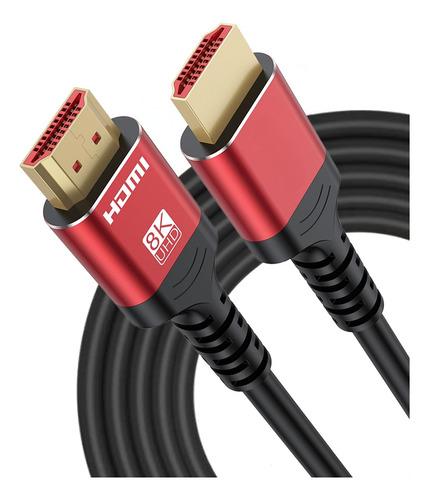 Cable Hdmi 2.1 8k Earc 60hz Hdr Vrr 48gbps Ultra Hd 1,5 Mts