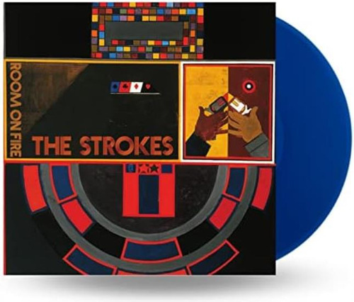 Strokes Room On Fire Blue Eu Import Lp Vinilo