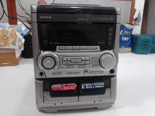 Placa Do Painel Frontal Som Aiwa Nsx-s555