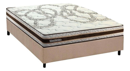 Cama Box Viúva: Colchão Espuma D45 Paropas Resiste Hotel Dou