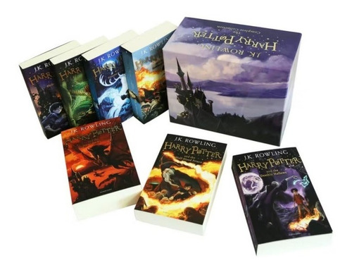 Imagen 3 de 5 de Harry Potter Box Set The Complete Collection (ingles)