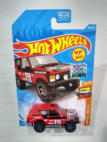 Hot Wheels 2021 - Paquete Land Rover