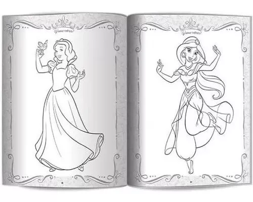 Livro De Atividades 500 Adesivos Disney Princesas - Bom Preço Magazine