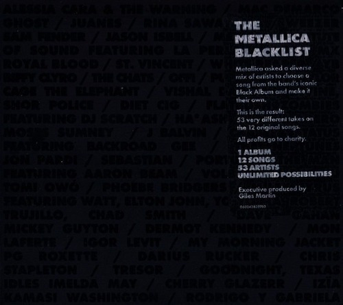 Various The Metallica Blacklist Cd Nuevo &-.